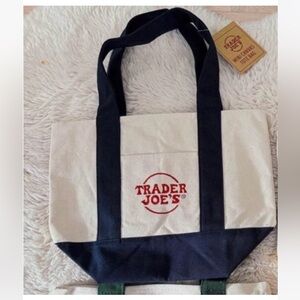 TRADER JOES MINI TOTE BAG.